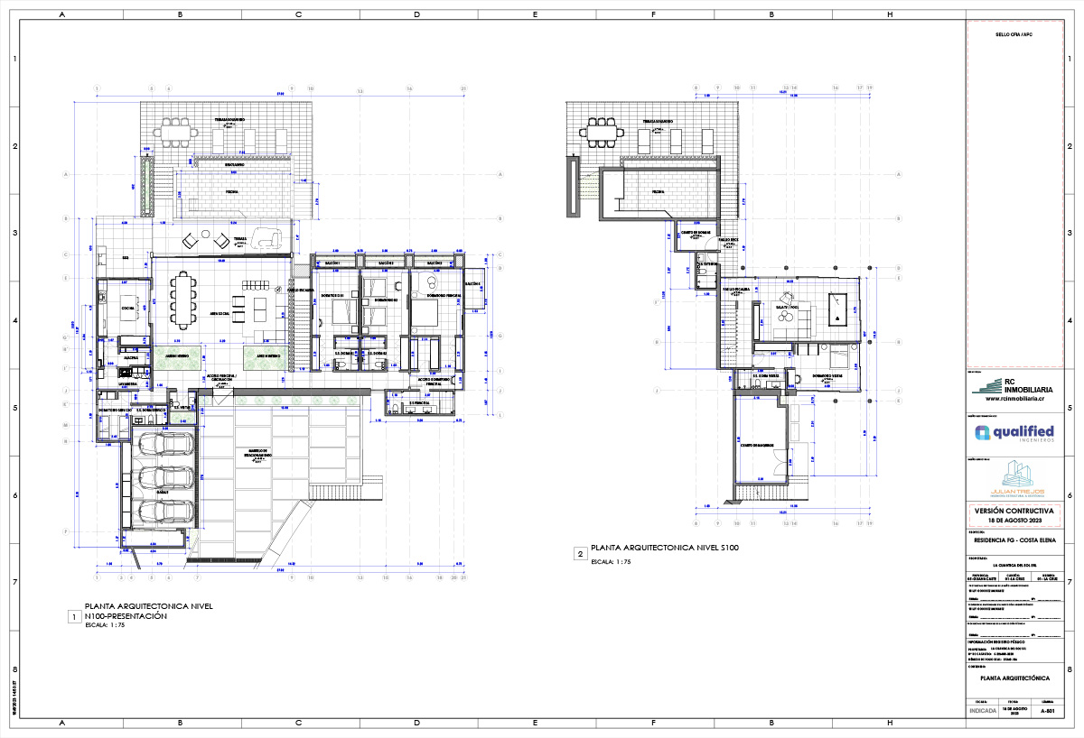 A-801-PLANTA ARQUITECTÓNICA